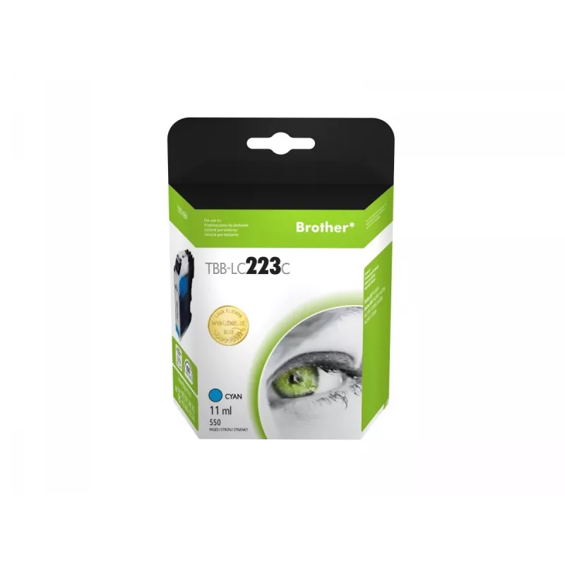 Cartucho de tinta TB compatível com Brother LC223 ciano novo