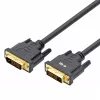 Cabo TB MM DVI 24 + 1 1,8 m, preto, dourado (AKTBXVD24DVI18B)