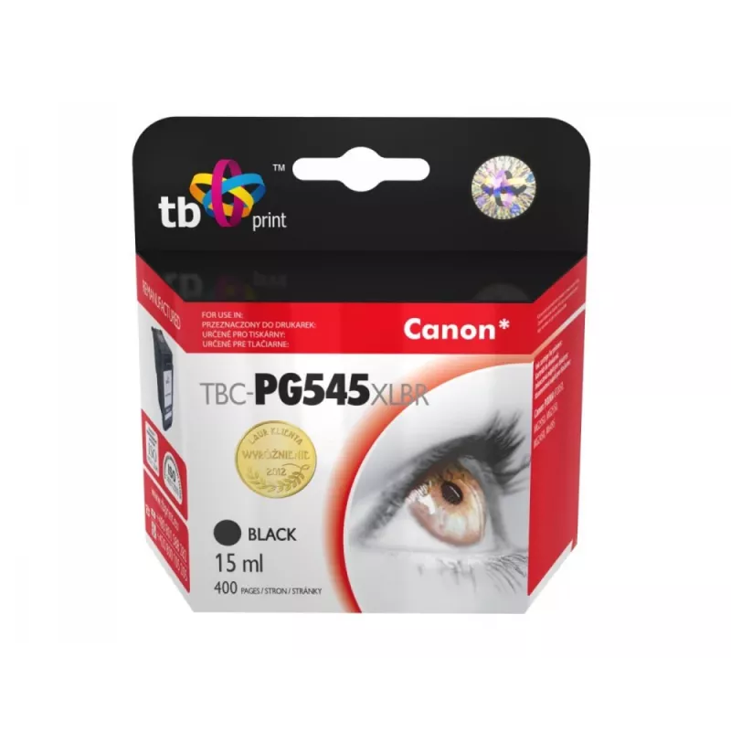 Tinta para Canon PIXMA iP2850/MG2950/2550/2450/MX495 TBC-PG545XLB Ref.