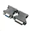 Adaptador DVI-A VGA 15 pinos Gembird A-DVI-VGA-BK