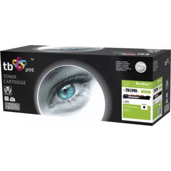 Toner TB compatível com Brother TN1090N, BK, novo
