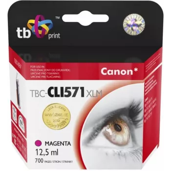 Cartucho de tinta TB compat. S Canon CLI-571XL MA magenta