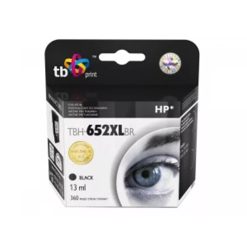 Tinteiro TB compatível S HP DJ 1115, preto recarregado