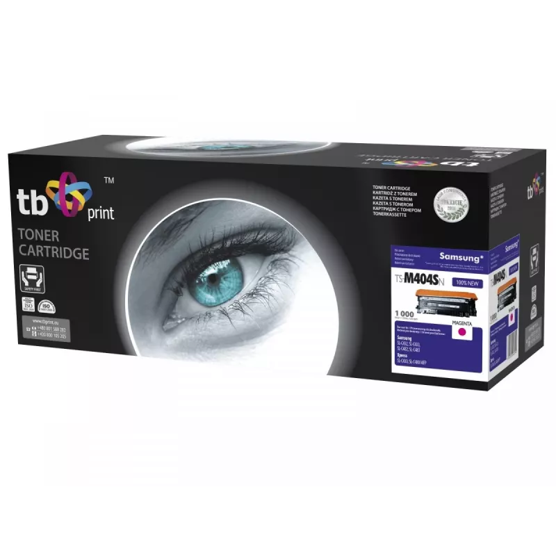 Toner TB Comp S Samsung CLT-M404S, novo, 1000, magenta