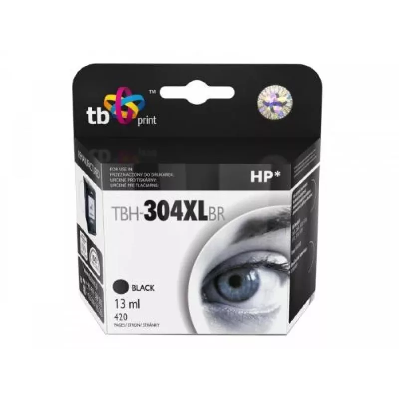 Tinta compatível para HP DJ 3700, preto recondicionada, 13 ml