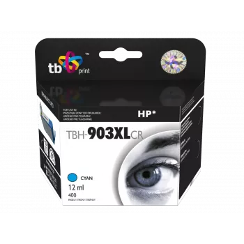 Tinta para HP OJ 6950 AiO TBH-903XLCR ciano recondicionada