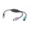 Adaptador 2xPS2->USB rato + teclado