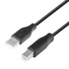 Cabo TB USB AM-BM 1.8 preto (AKTBXKU1PABW18B)