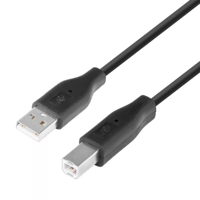 Cabo TB USB AM-BM 1.8 preto (AKTBXKU1PABW18B)