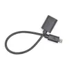 Cabo OTG TB AKTBXKUWOTG015B 15 cm, preto, ligação USB OTG