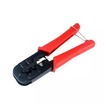 Gembird T-WC-04 Alicate de cravar cabos preto, vermelho