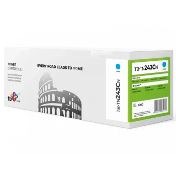 Toner TB Compat. S Brother TN243C, TB-TN243CN CY 100% Novo