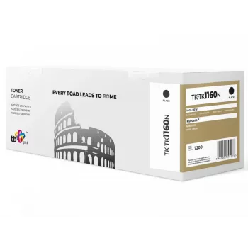 Toner para Kyocera TK-1160 preto TK-TK1160N 100% novo