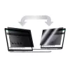 Filtro de privacidade sem moldura NATEC Owl 15,6 polegadas (344,7×194 mm) para portáteis LCD 16:9, compatível com ecrã tátil