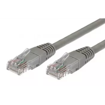 Cabo de rede Cat.5e RJ45 UTP 1 m cinzento