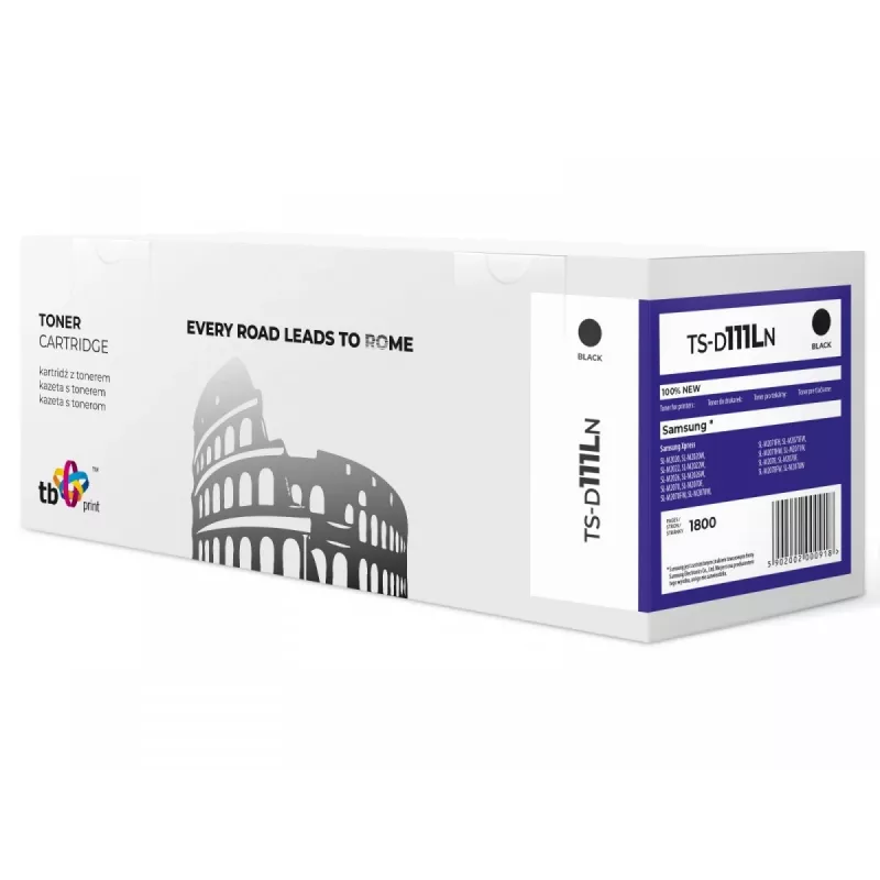 Toner TB compatível com Samsung MLT-D111L TS-D111LN 100% novo