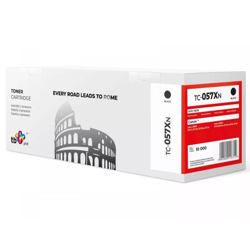Toner para Canon LBP220 CRG-057H TC-057XN BK 100% novo