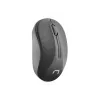 Rato ótico sem fios de escritório NATEC Toucan Office RF — ambidestro, 1600 DPI, 3 botões, roda, cinzento/preto