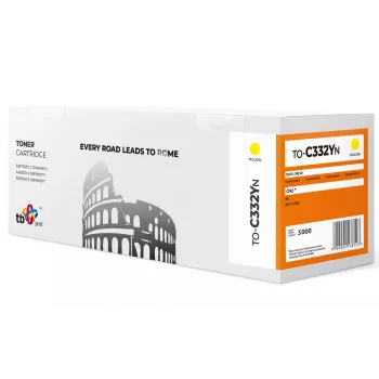 Toner TB compatível com OKI C332 to-C332YN YE