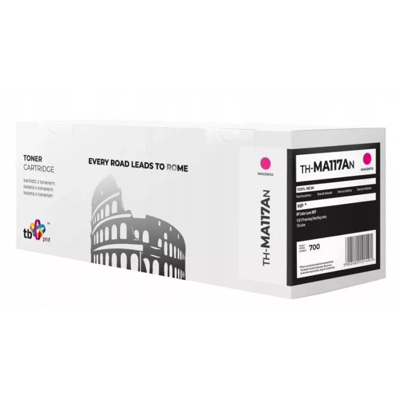 Toner para HP117A W2073A magenta TH-MA117AN 100% novo