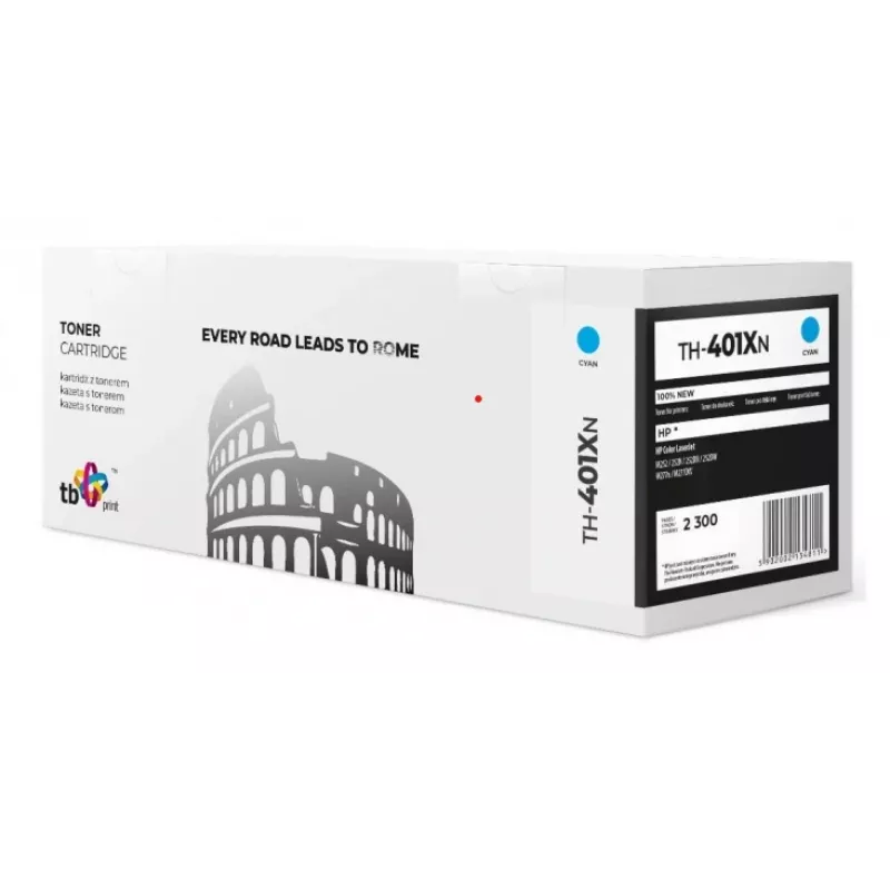 Toner para HP CLJ M252/ 277 ciano TH-410XN 100% novo