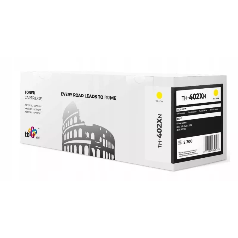 Toner para HP CLJ M252/ 277 TH-402XN 100% novo amarelo