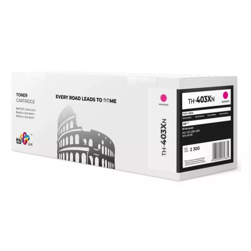 Toner para HP CLJ M252/ 277 TH-403XN 100% novo magenta