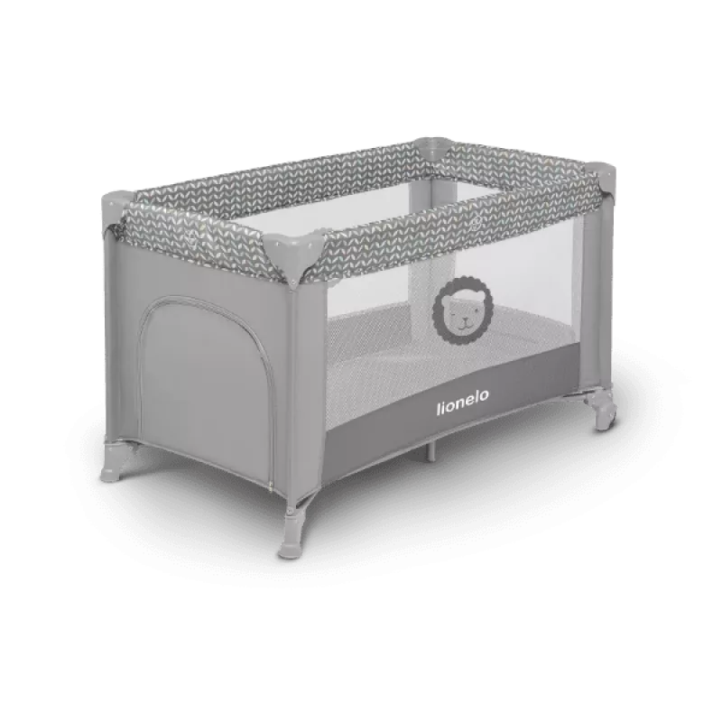 Lionelo Stefi Concrete Multicolor - Berço de viagem 2 em 1