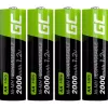 Pilhas recarregáveis Green Cell GR02 NiMH AA, 4 unid., 2000 mAh