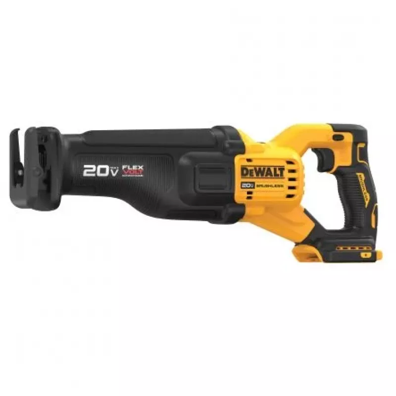 Serra sabre sem fio DeWalt DCS386 18v XR Brushless FLEXVOLT de alto desempenho