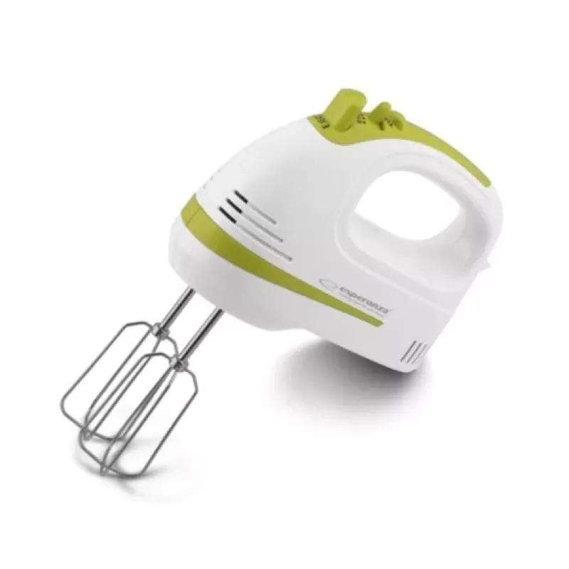 Batedeira de mão Esperanza EKM011 Apple Pie, 400 W, branco / verde