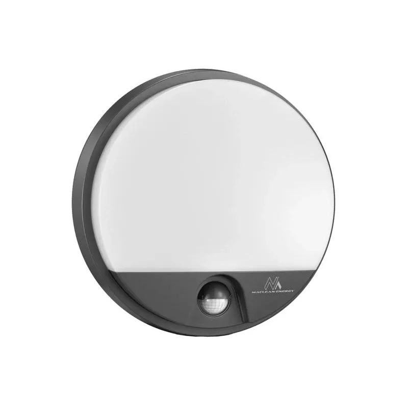 Lâmpada LED MACLEAN MCE291W com sensor de movimento IR, 10 W, 3000 K