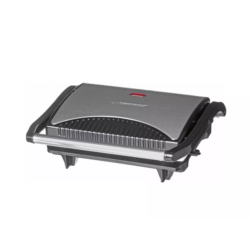 Esperanza EKG006 Grelhador elétrico 750W aço inoxidável/preto