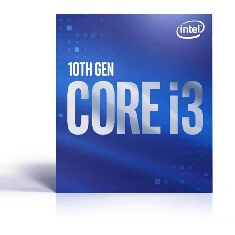 Processador Intel Core i3-10105F LGA1200 3,7GHz 4,4GHz Turbo 4 núcleos 8 threads 6MB com dissipador sem gráfica integrada