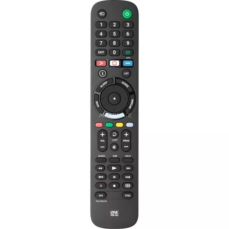 Comandos de substituição para TV One for All Comando de substituição para TV Sony