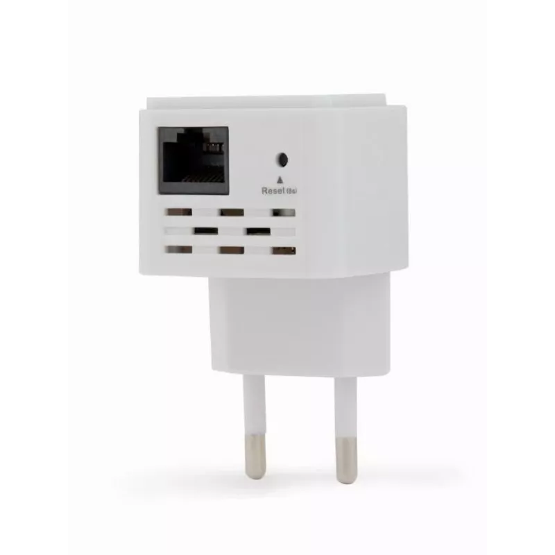 Repetidor de rede Gembird WNP-RP300-03, 300 Mbit/s, 2,4 GHz, antena interna 3 dBi, 1x RJ-45