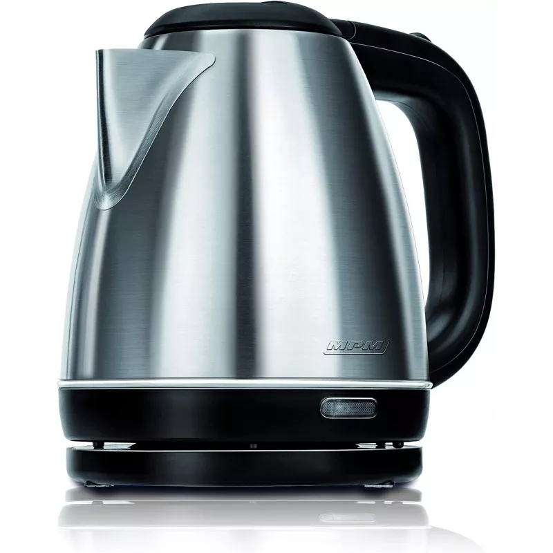 Mpm Mcz-84m 1l 1600w 2200w Chaleira elétrica prateada