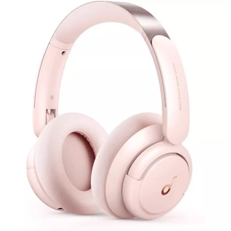 Auscultadores Soundcore by Anker Life Q30 Hybrid com cancelamento ativo de ruído, vários modos, som Hi-Res, 40 horas de reprodução, chamadas nítidas, carregamento rápido