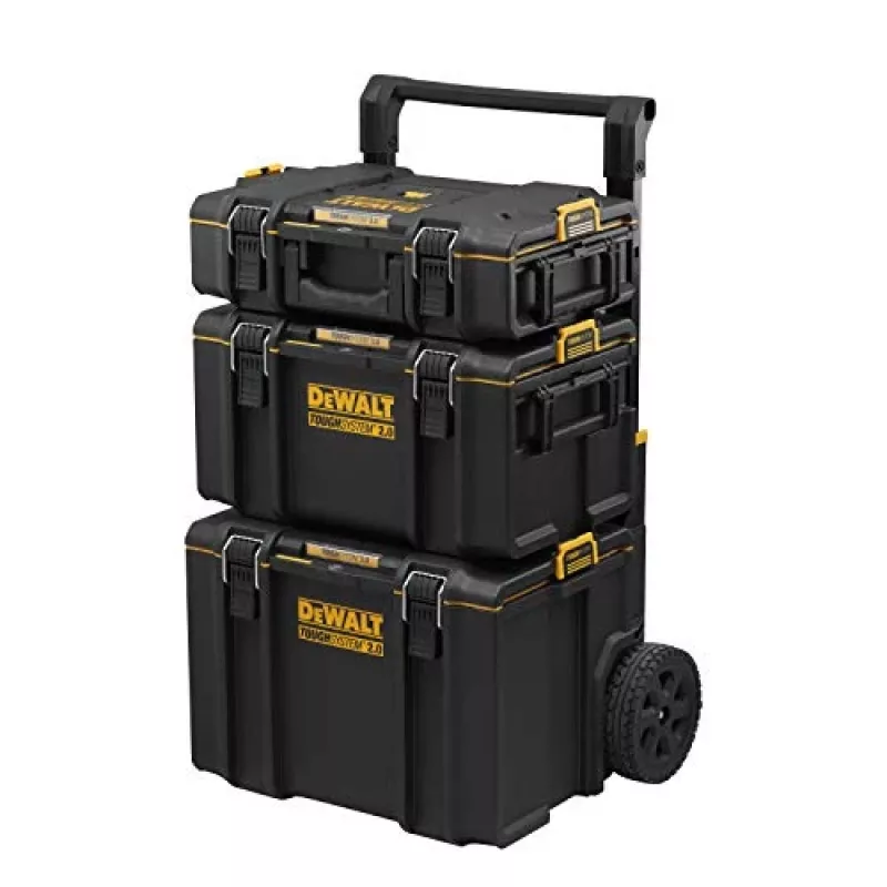 Caixa de armazenamento de ferramentas DeWalt DWST83402-1, preto/amarelo, 554×500×1150 mm