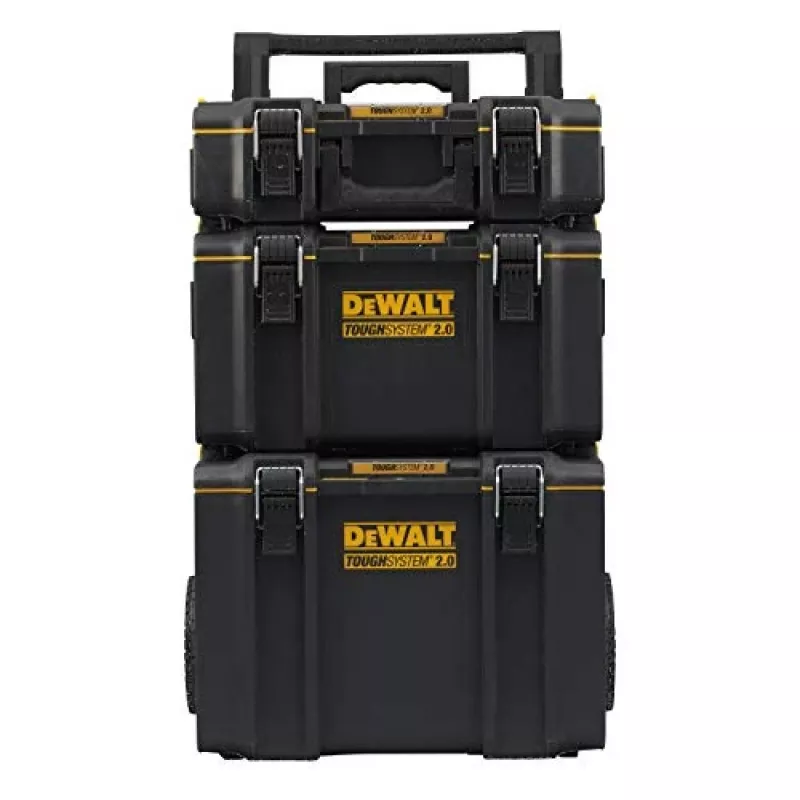 Caixa de armazenamento de ferramentas DeWalt DWST83402-1, preto/amarelo, 554×500×1150 mm