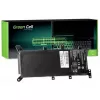 Bateria de portátil Green Cell para ASUS A555 F555 K555 R556 X555, LiPo 4000 mAh, 7,6 V, 4 células, preto