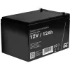Bateria AGM Green Cell 12V 12Ah – chumbo-ácido selada (VRLA), 151×98×95 mm, 3,3 kg