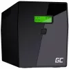 Fonte de alimentação ininterrupta Green Cell UPS05 — Line-Interactive 2 kVA / 1200 W, 5 tomadas Type-F, LCD, USB, RJ-45