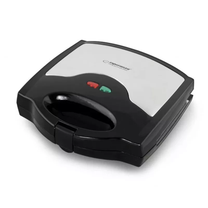Esperanza EKT005 Máquina de sandes 700 W preta, cinzenta