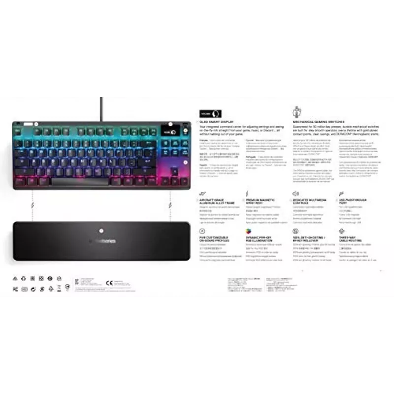 Teclado Steelseries APEX 7 TKL