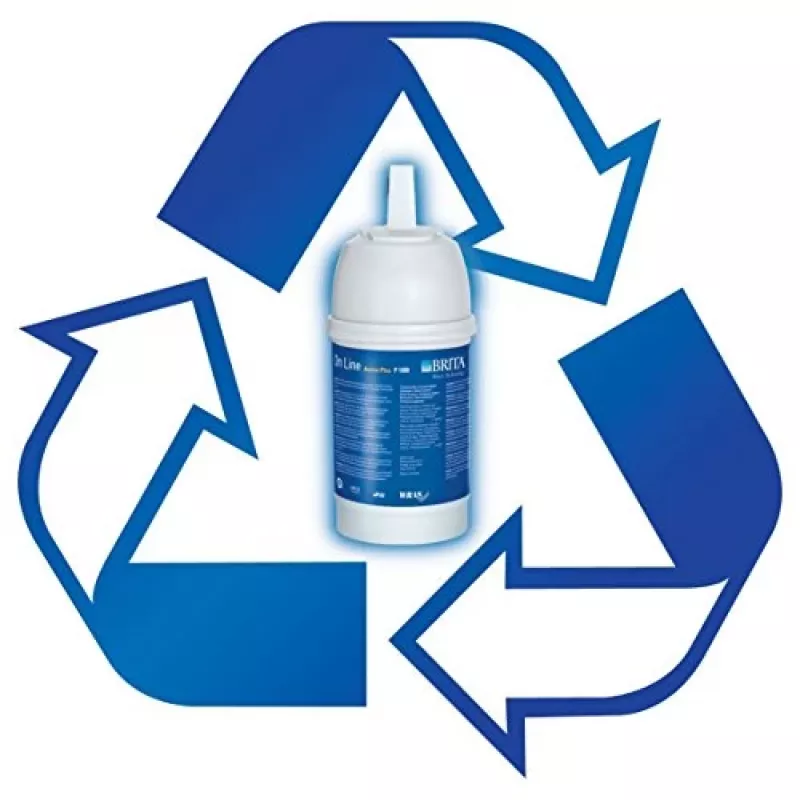 Cartucho de filtro de água BRITA P1000 para torneira - individual, azul