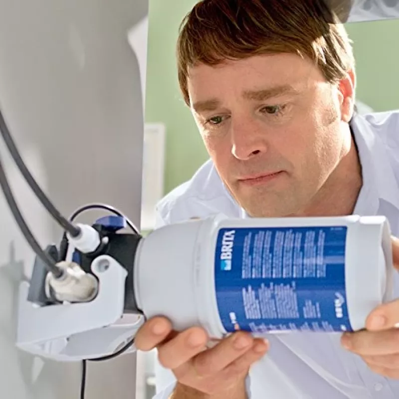 Cartucho de filtro de água BRITA P1000 para torneira - individual, azul