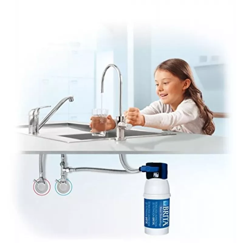 Cartucho de filtro de água BRITA P1000 para torneira - individual, azul