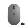 Rato Lenovo Go Multi-Device escritório ambidestro RF Wireless + Bluetooth ótico 2400 DPI