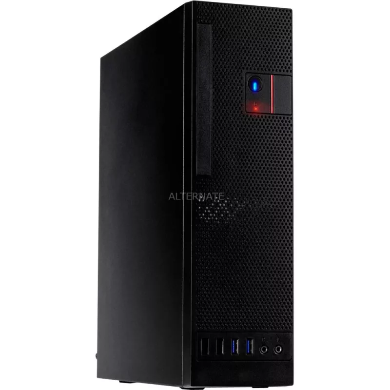 Caixa de PC Inter-Tech S-331 Desktop preto